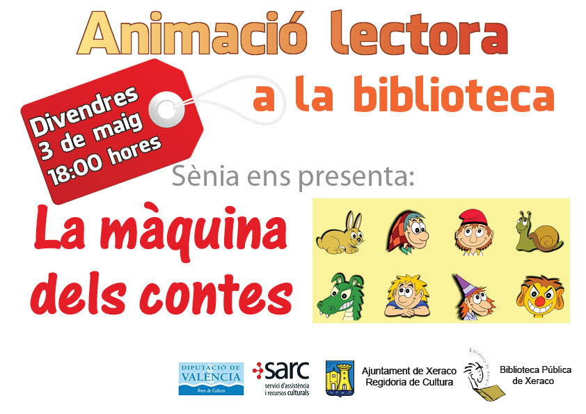 La màquina dels contes - 3 de maig - 18 hores